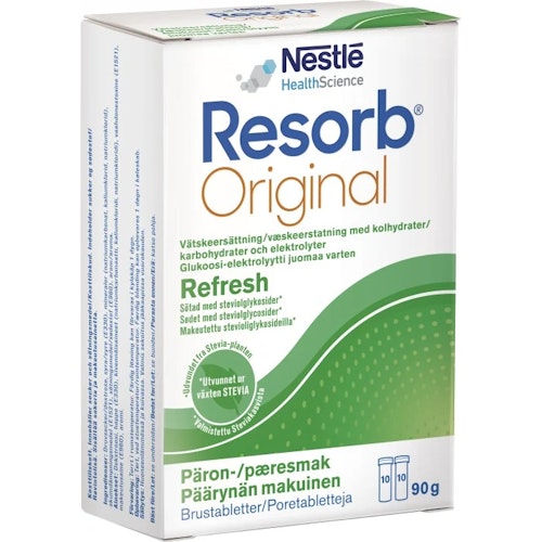 Resorb Pear, Liquid substitute - 20 effervescent tablets