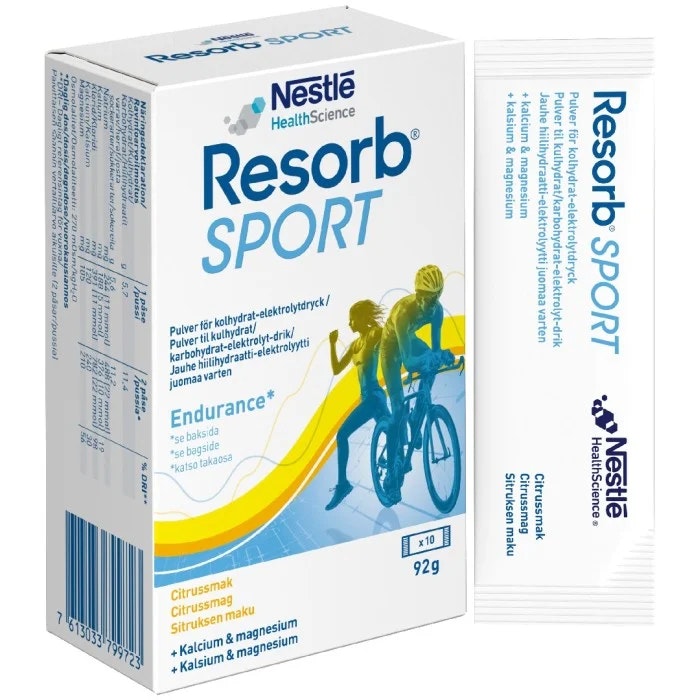 Resorb Citrus, Liquid substitute - 10 sachets