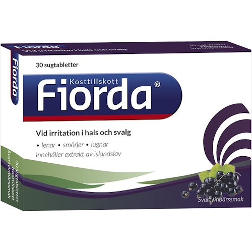 Fiorda - For throat and throat irritation - 30 lozenges