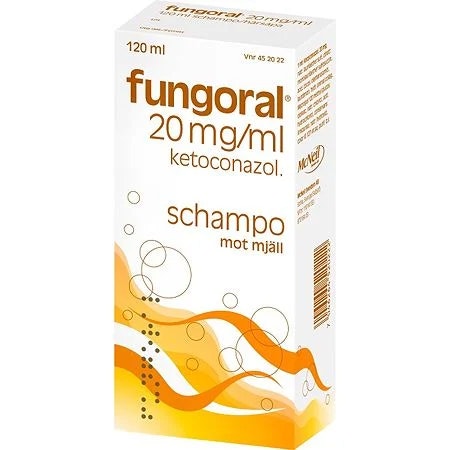 Fungoral Shampoo (Ketoconazole) 20 mg/ml - 120 milliliters - Scandinavian  Online Store