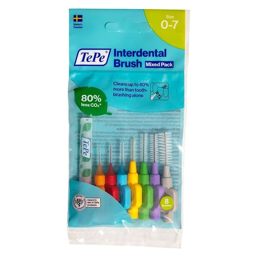 TePe Interdental brush Original Mixed Pack - 8 pcs