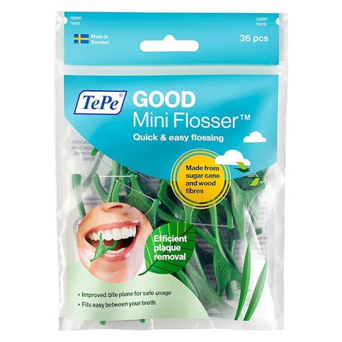 TePe GOOD Mini Flosser Floss Clips - 36 pcs