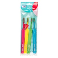 TePe Colour Compact Extra Soft Toothbrush - 4 pcs