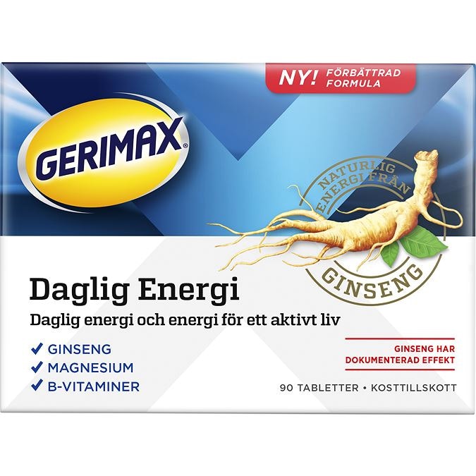Gerimax Daily Energy - 90 tablets - Scandinavian Online Store