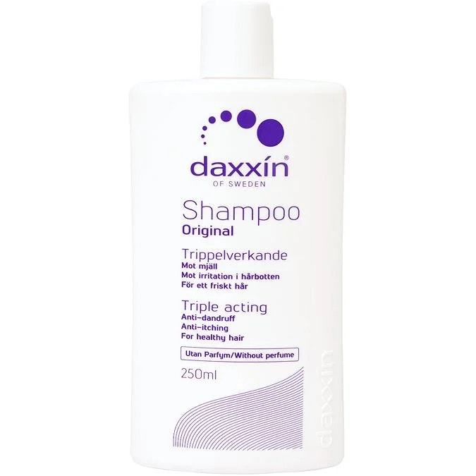 Daxxin Sweden Shampoo against dandruff, without - 250 ml - Scandinavian Online Store