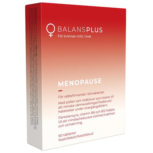 Balans Plus Menopause Pollen extract - 60 tablets