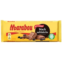 Marabou Black salty liquorice - 100 grams