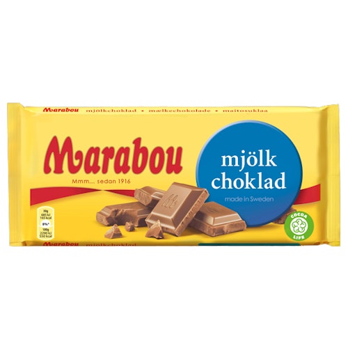 Marabou Milk chocolate - 185 grams