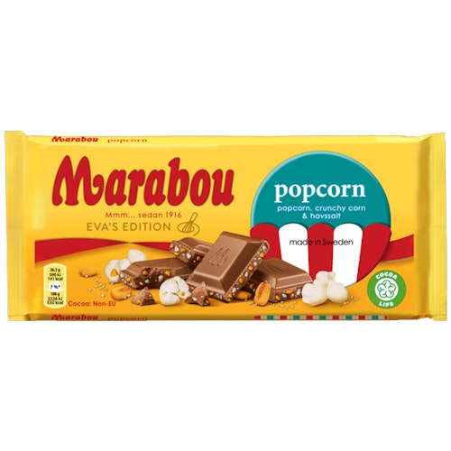 Marabou Popcorn - 185 grams
