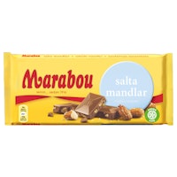 Marabou Salted almonds - 185 grams