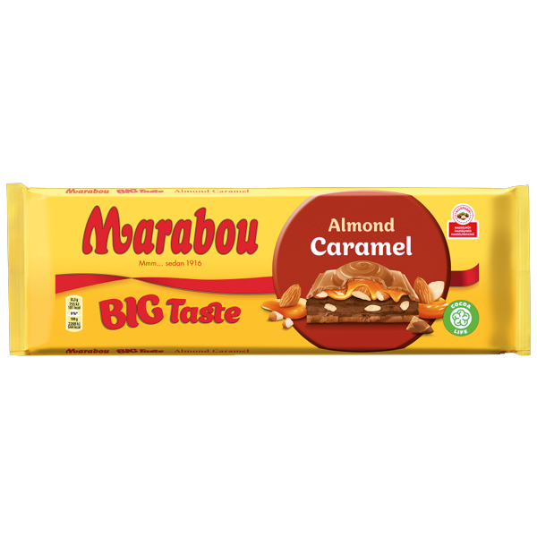 Marabou Big Taste Almond caramel - 276 grams