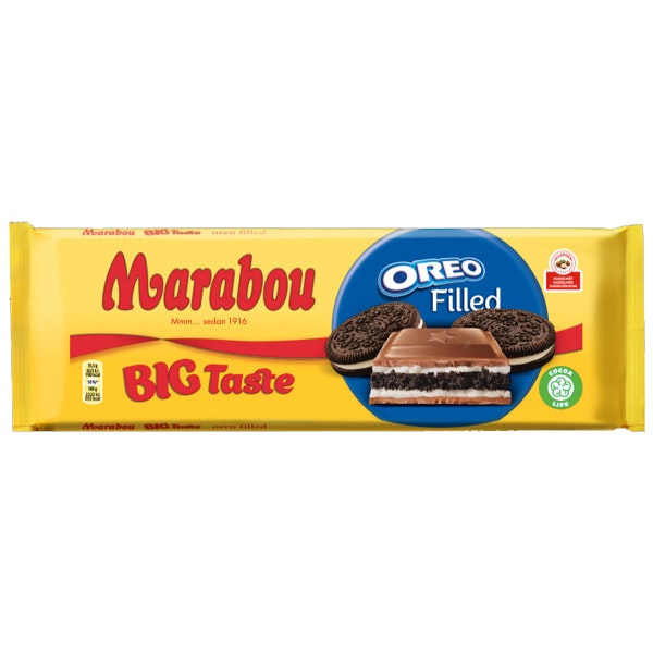 Marabou Big Taste Oreo filled - 320 grams