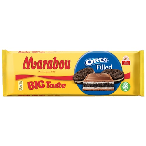 Marabou Big Taste Oreo filled - 276 grams
