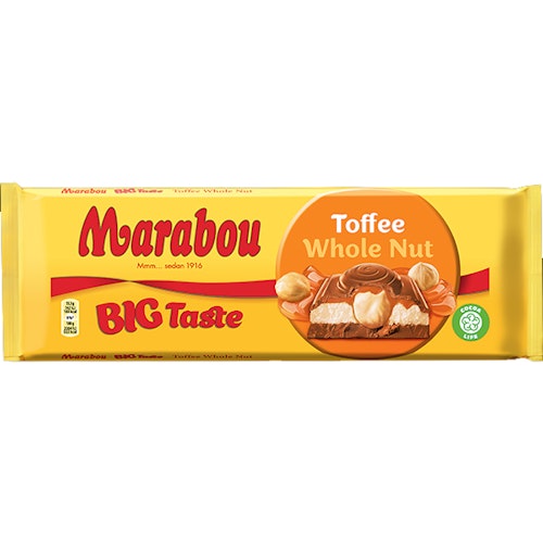 Marabou Big Taste Toffee whole nut - 276 grams