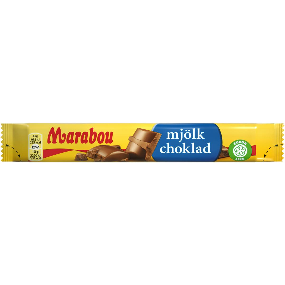 Marabou Milk chocolate - 43 grams
