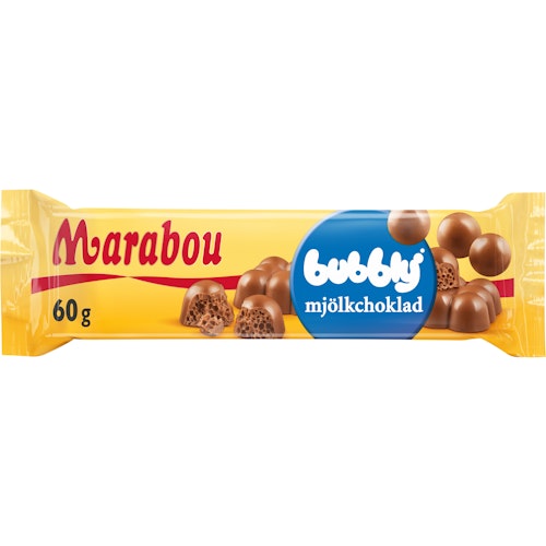 Marabou Bubbly milk chocolate - 60 grams