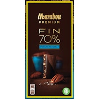 Marabou FIN Pecan and seasalt 70% cocoa - 100 grams
