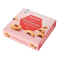 Delicato Hallongrotta 4 pack - 168 grams