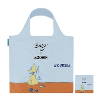 Moomin Foldable Tote Bag - Snufkin