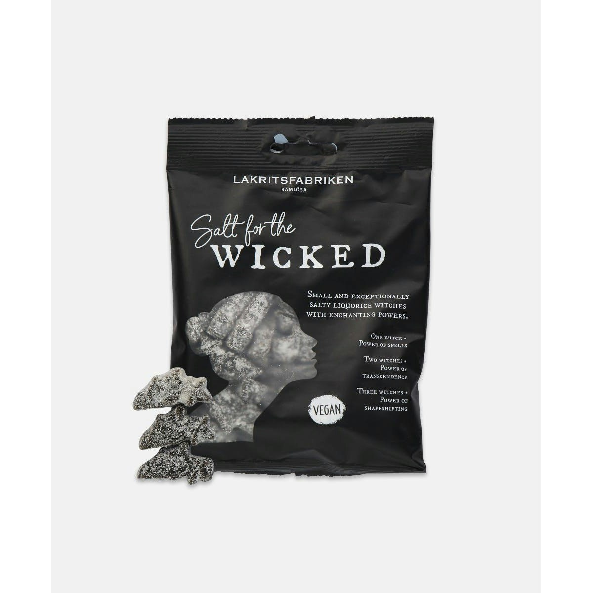 Lakritsfabriken Salt For The Wicked - 100 grams