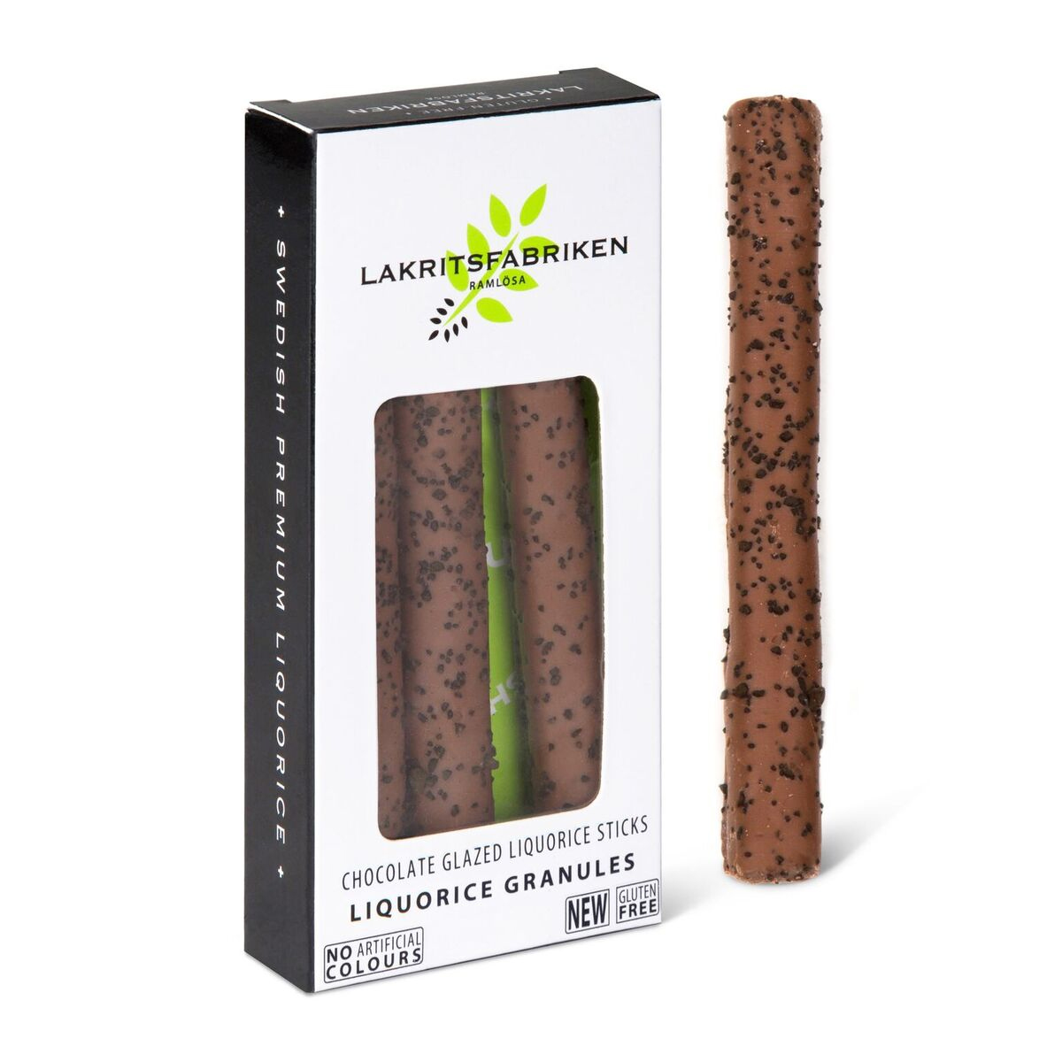 Lakritsfabriken Liquorice Sticks Milk Chocolate & Granules - 45 grams
