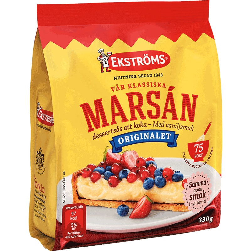 Ekströms Marsán Custard - 330 grams