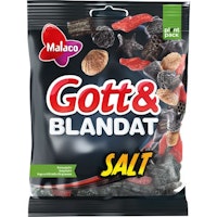 Malaco Gott & Blandat Salt - 210 grams