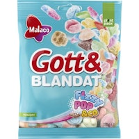 Malaco Gott & Blandat Fizzy Pop & Co - 170 grams