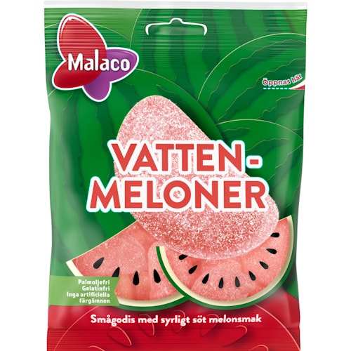Malaco Vattenmeloner - 70 grams