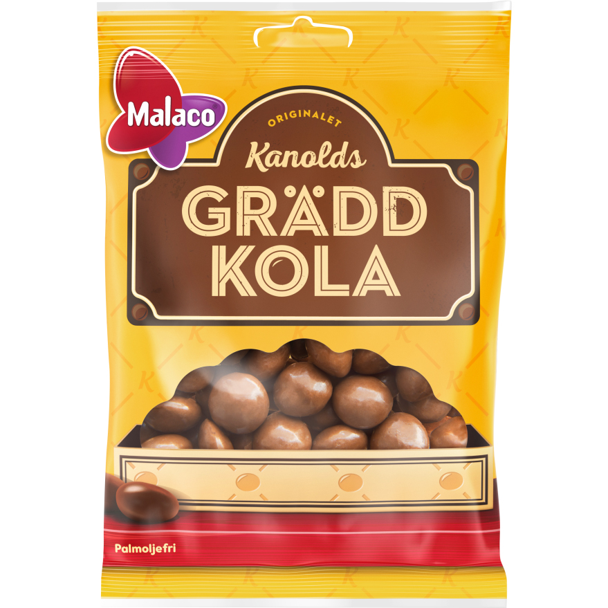 Malaco Kanolds Gräddkola - 130 grams