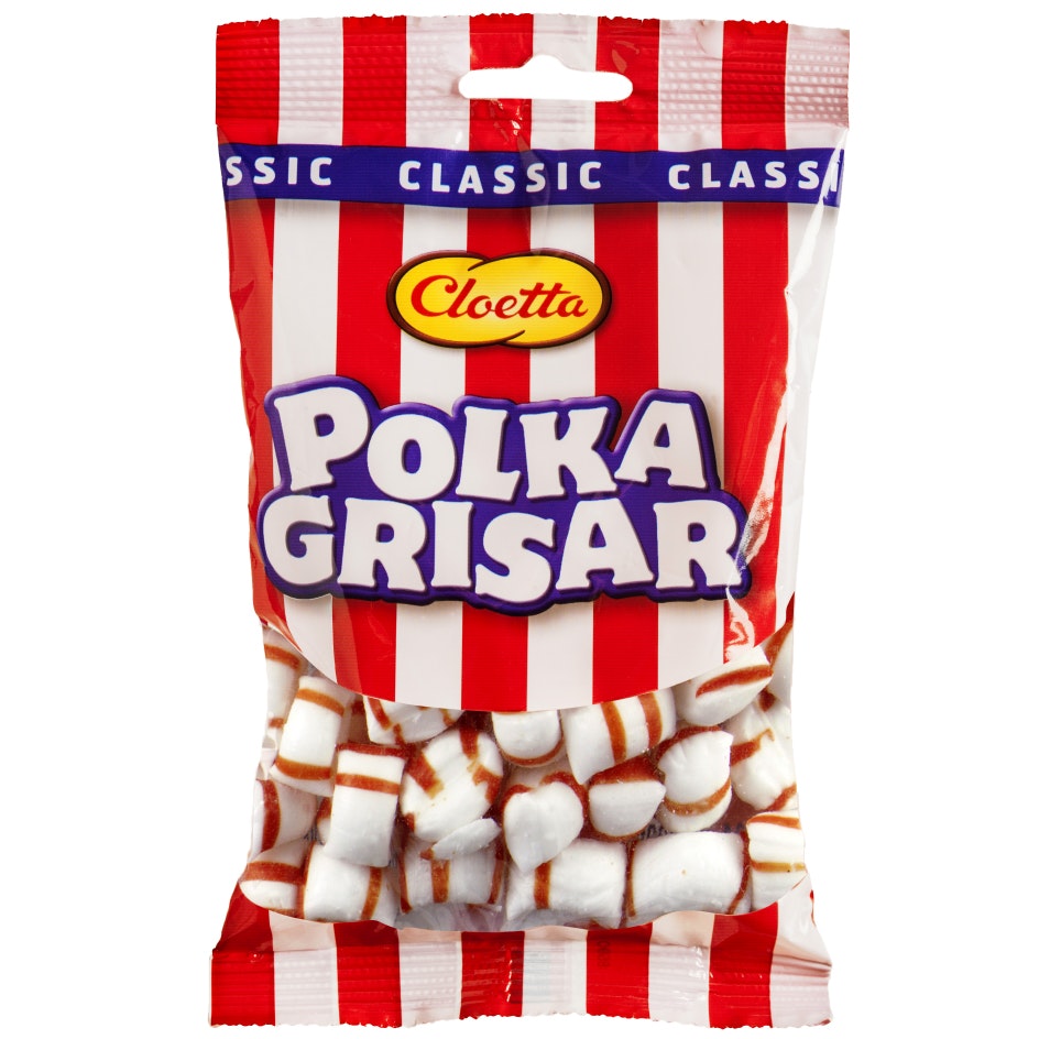 Cloetta Polkagrisar - 140 grams