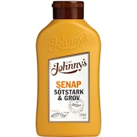 Johnny's Mustard Coarse Ground Sweet & Hot - 500 grams