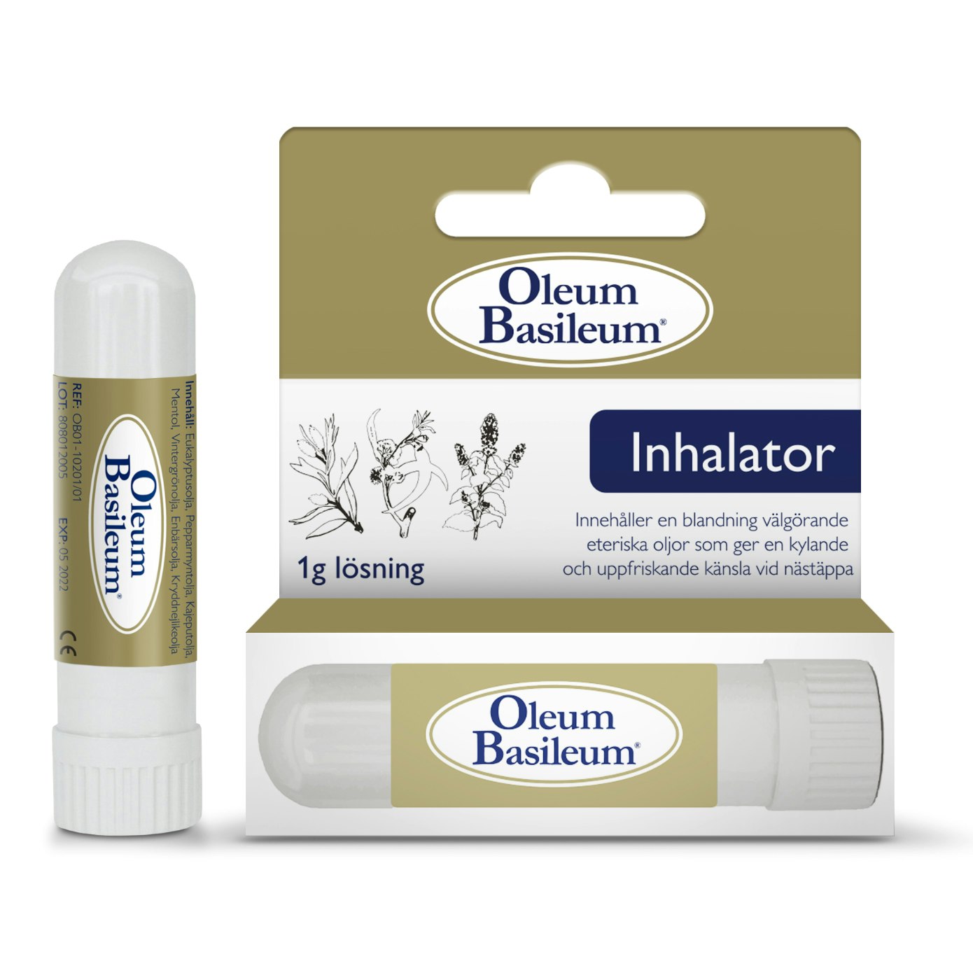 Oleum Basiluem Inhaler - 1 grams