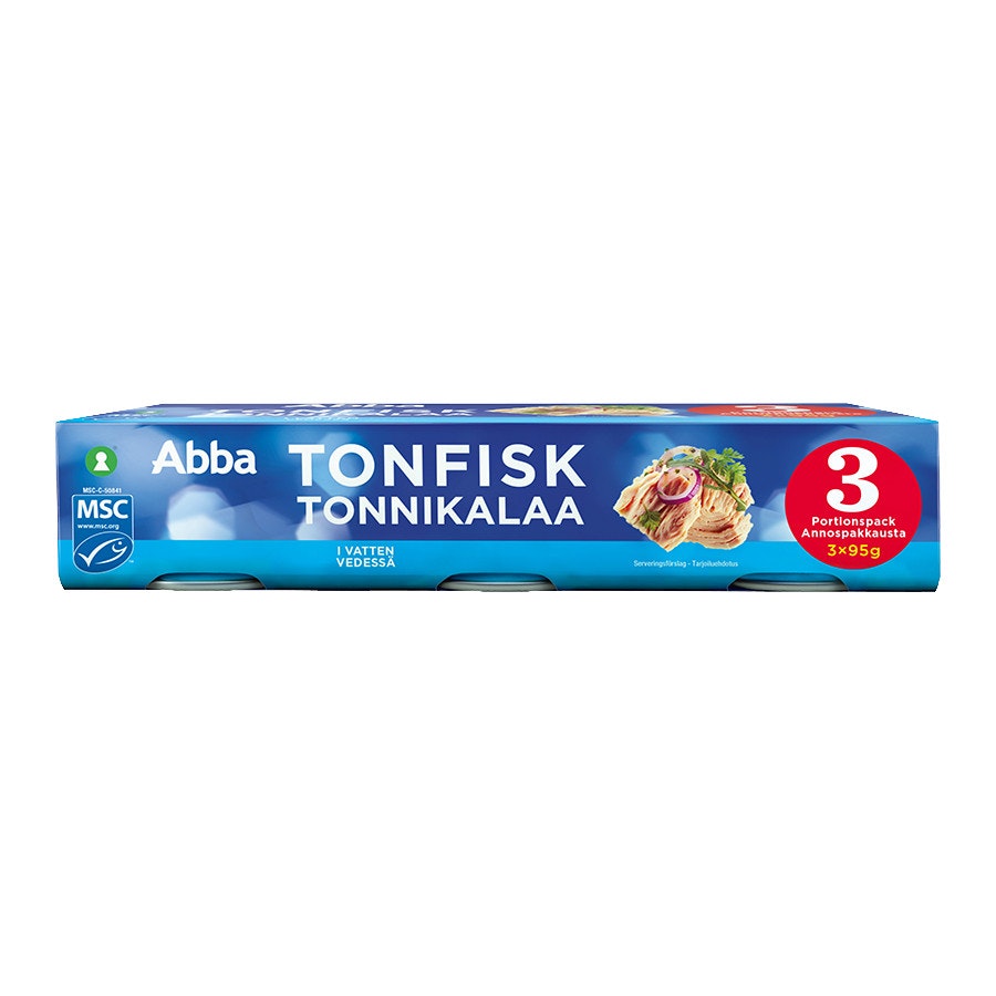 Abba Tuna In Water 3-pack - 285 grams