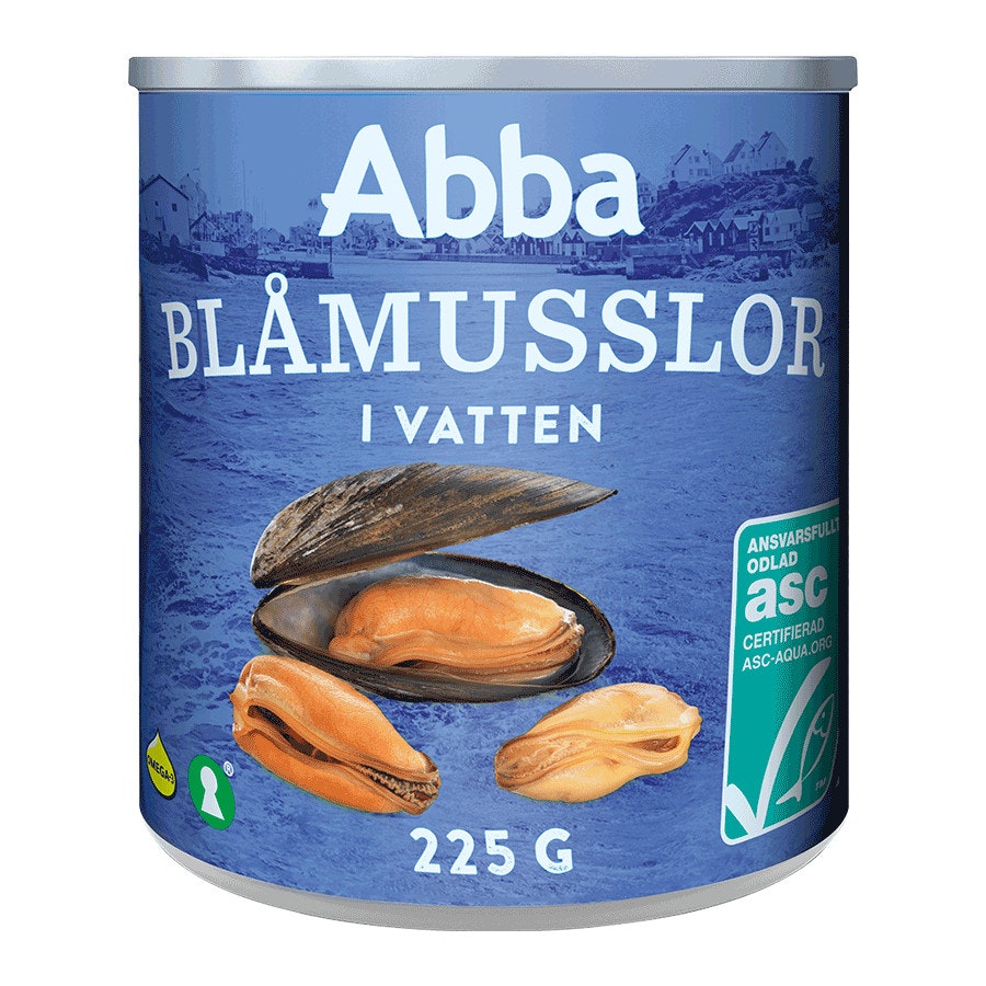 Abba Blue Mussels In Water - 225 grams