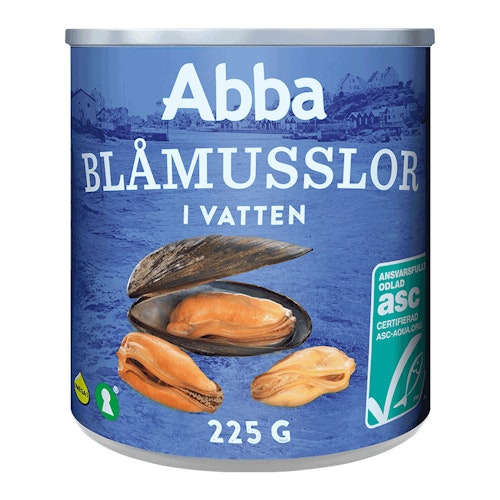 Abba Blue Mussels In Water - 225 grams