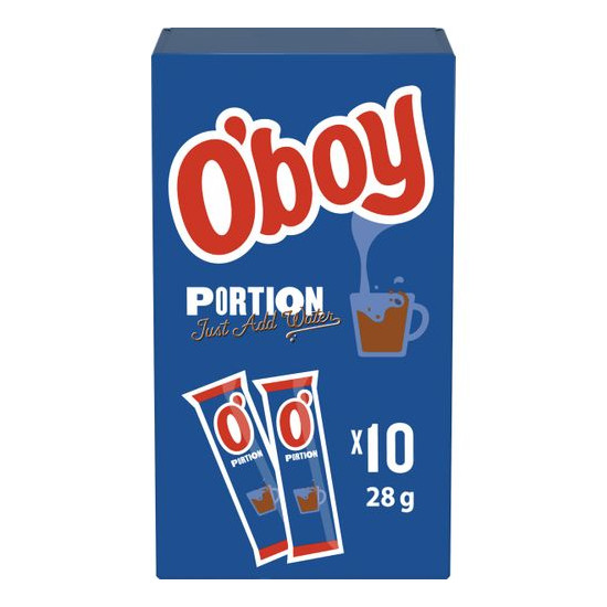 O'boy Chocolate Drink Portion - 10x28 grams