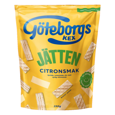 Göteborgs Kex Jätten Lemon - 250 grams