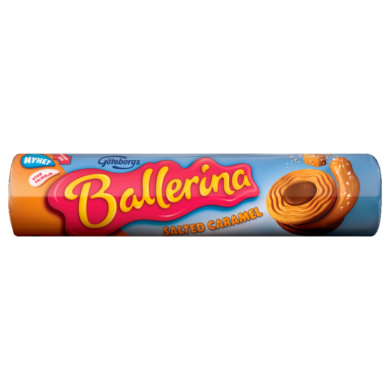 Göteborgs Kex Ballerina Salted Caramel -190 grams