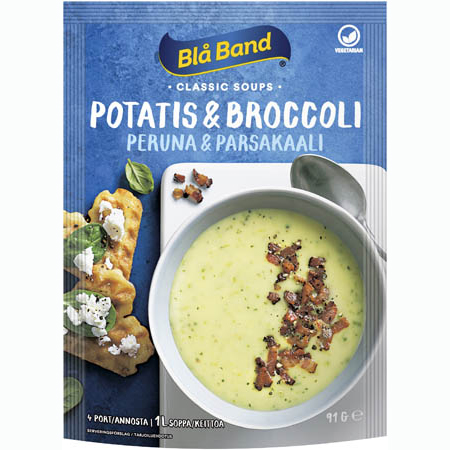 Blå Band Potato & Broccoli Soup - 96 grams (makes 1 l)