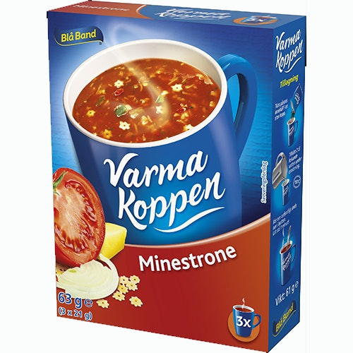 Blå Band Varma Koppen Minestrone - 63 grams (3 servings) - Scandinavian  Online Store