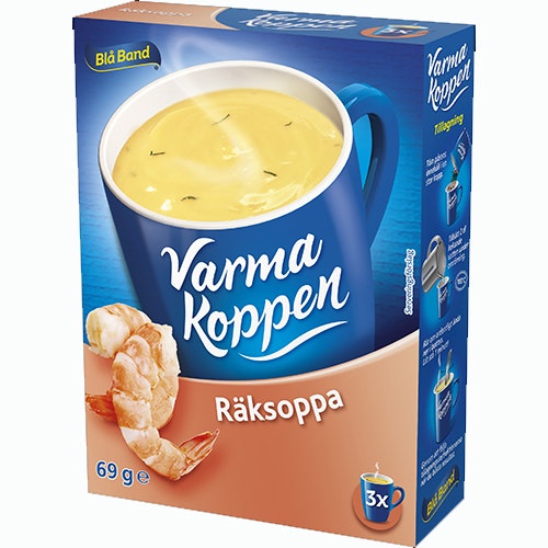 Blå Band Varma Koppen Shrimp Soup - 69 grams (3 servings)