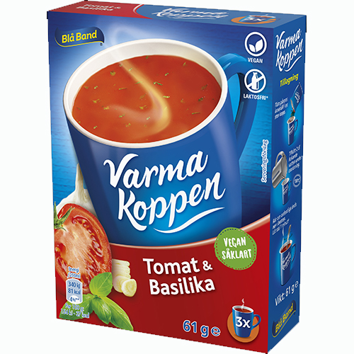 Blå Band Varma Koppen Tomato & Basil - 61 grams (3 servings)