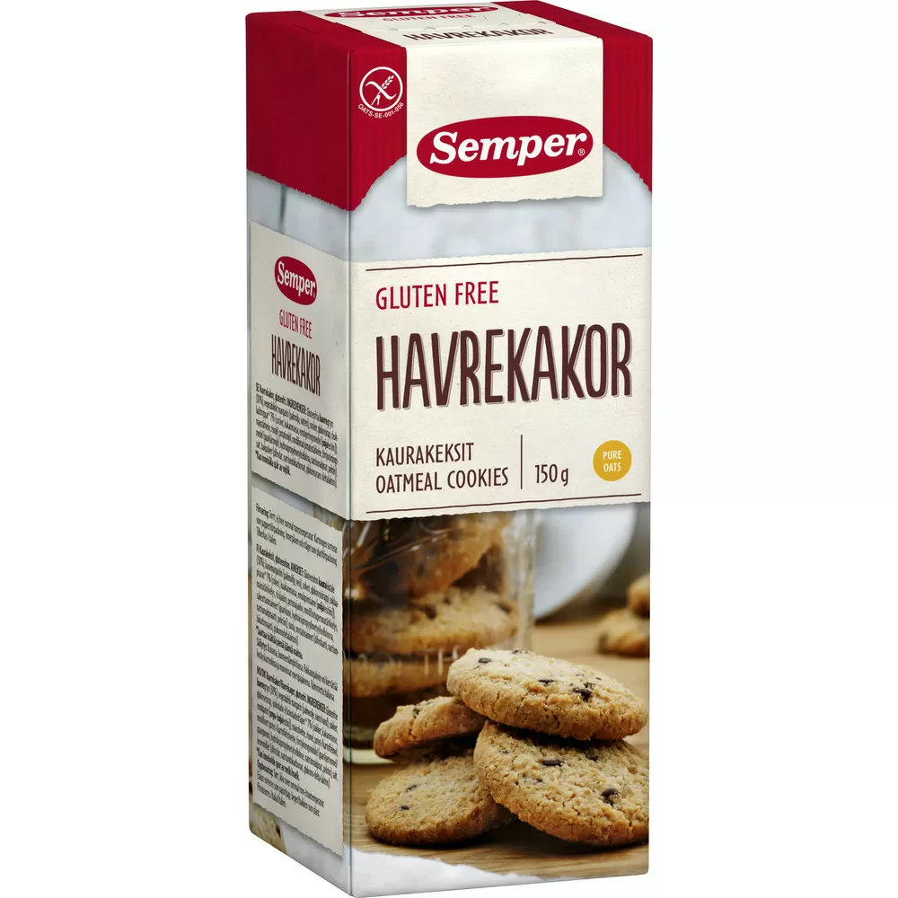 Semper Oatmeal Cookies - 150 grams