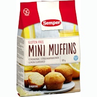 Semper Mini Muffins Lemon - 185 grams