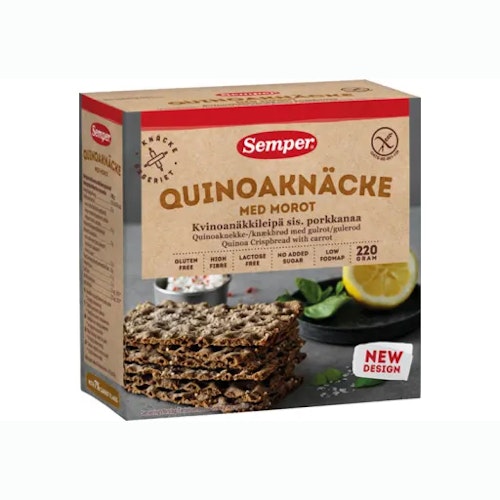 Semper Quinoa Crispbread - 220 grams