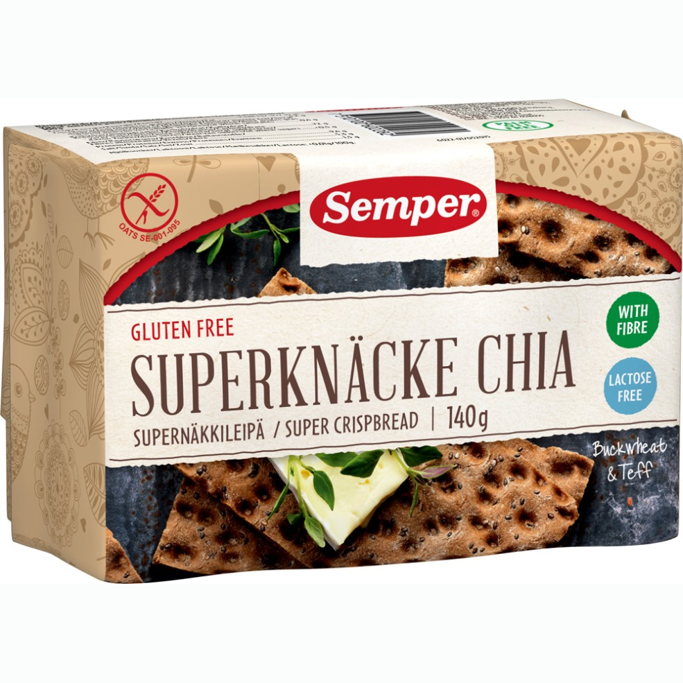 Semper Super Crispbread - 140 grams