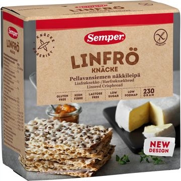 Semper Flaxseed Crispbread - 230 grams