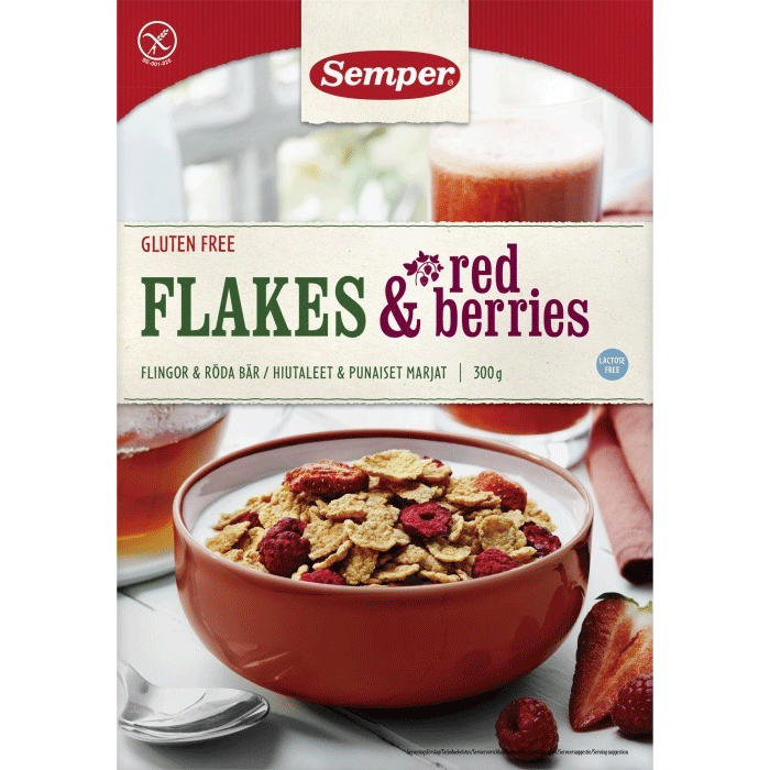 Semper Flakes & Red Berries - 300 grams