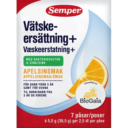 Semper Fluid Ersatz + Orange - 38,5 Gramm